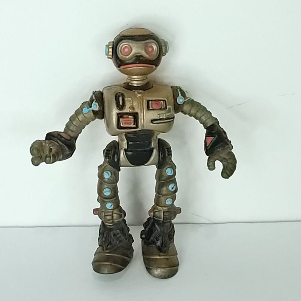 TMNT Teenage Mutant Ninja Turtles Fugitoid 4in. Action Figure Playmates 1990